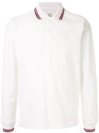 Kent & Curwen Stripe Detail Polo Shirt - White