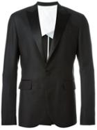 Dsquared2 Smoking Blazer, Men's, Size: 48, Black, Silk/cotton/polyester/virgin Wool