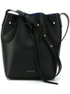Mansur Gavriel Mini Bucket Bag, Women's, Black, Leather