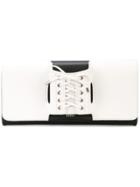 Perrin Paris Le Corset Clutch - White