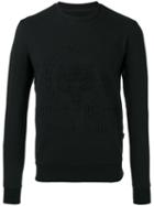 Plein Sport Dolph Sweatshirt, Men's, Size: Medium, Black, Cotton/spandex/elastane