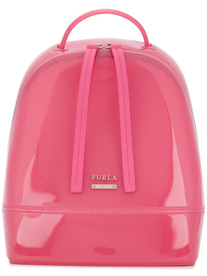 Furla Pvc Candy Backpack - Pink & Purple
