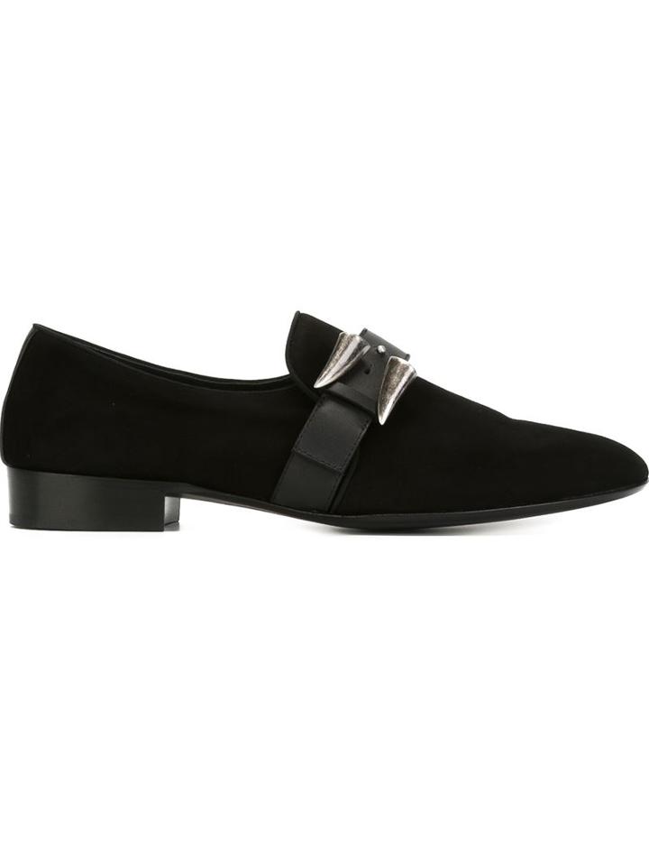 Giuseppe Zanotti Design Tusk Detail Slippers