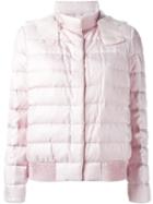 Moncler Gamme Rouge Puffer Jacket, Women's, Size: 3, Pink/purple, Silk/polyamide/feather Down
