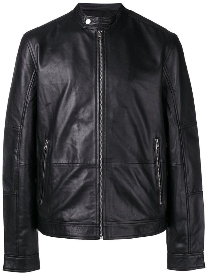 Calvin Klein Jeans Collarless Jacket - Black