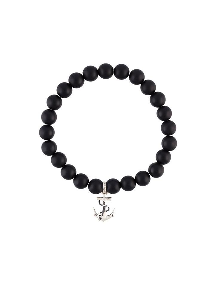 Nialaya Jewelry Beaded Anchor Bracelet