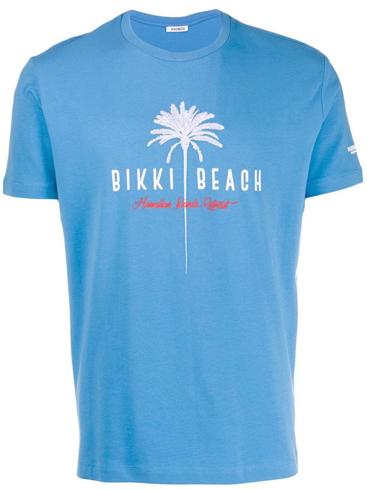 Dirk Bikkembergs Bikki Beach T-shirt - Blue