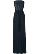 Kacey Devlin Halterneck Maxi Dress - Black