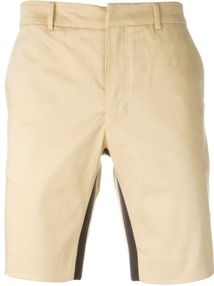 Opening Ceremony Slim Fit Shorts, Men's, Size: 30, Nude/neutrals, Cotton/spandex/elastane