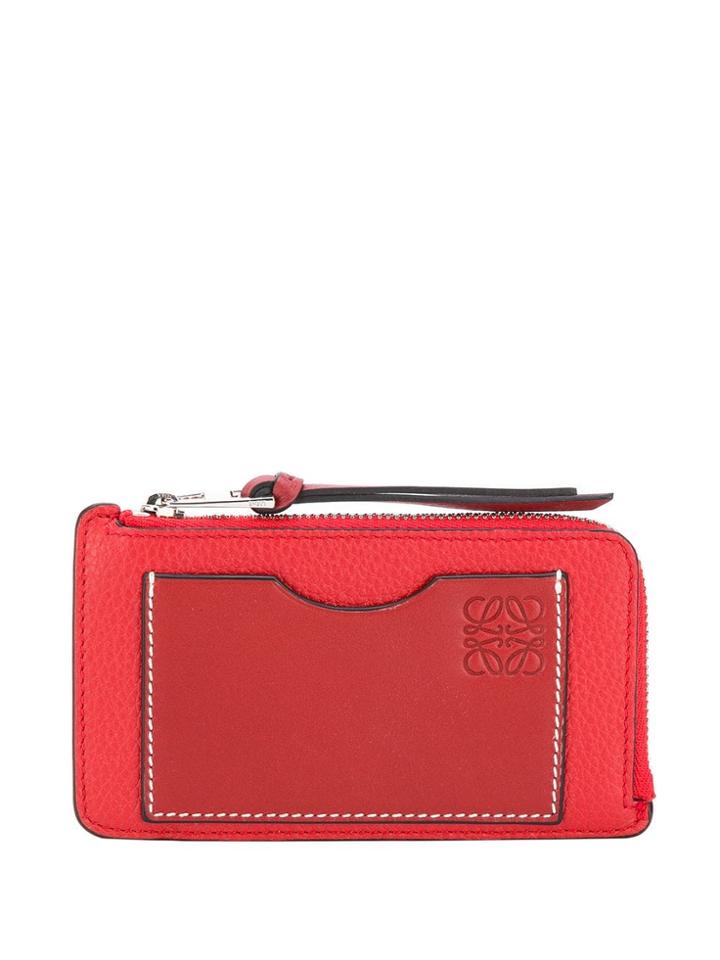 Loewe Rectangular Cardholder - Red