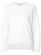 Adam Lippes Relaxed Fit Sweater - White