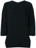 Gianluca Capannolo Relaxed Fit Blouse, Women's, Size: 44, Black, Acetate/viscose