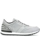 Tod's Stud Detail Sneakers - Grey