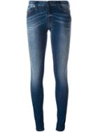 Diesel Skinny Jeans, Women's, Size: 28, Blue, Cotton/polyester/spandex/elastane