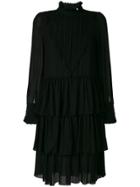 See By Chloé Long-sleeved Ruffle Dress - Black