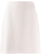 Theory Straight Short Skirt - Neutrals