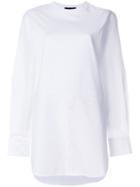 Jw Anderson Long Sleeve Pointed Shirt - White