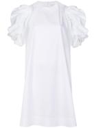 Paskal Puff Sleeve Mini Dress - White