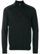 Boss Hugo Boss Quarter Zip Sweater - Black
