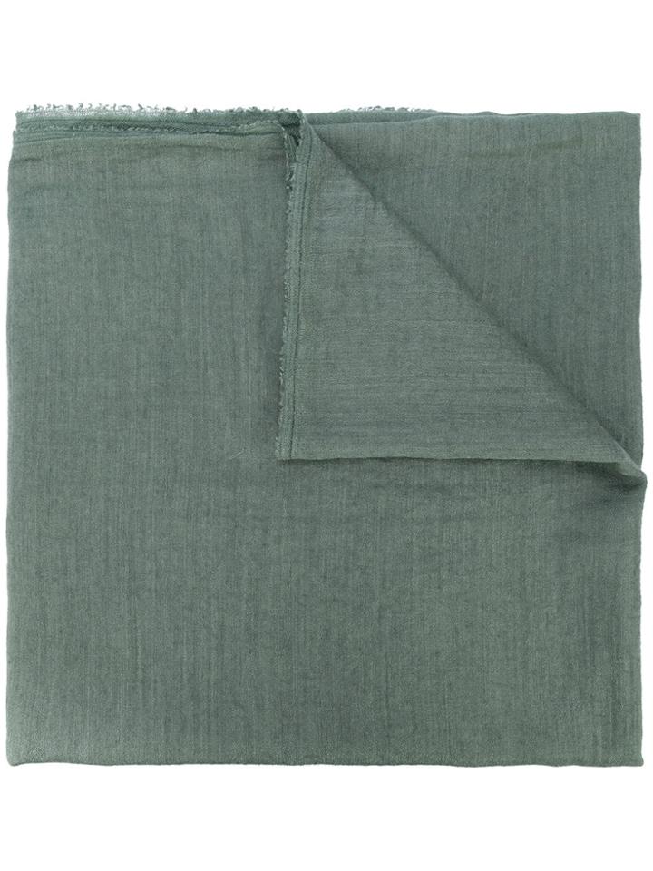 Rick Owens Oversized Scarf - Green