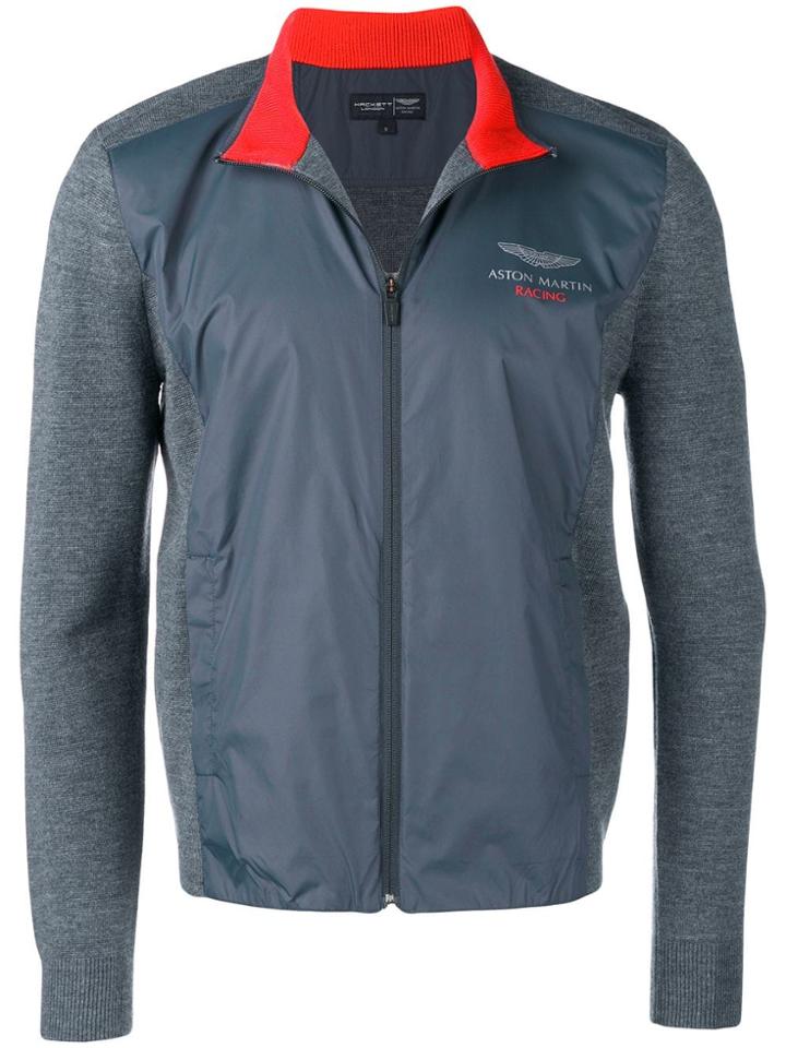 Hackett Aston Martin Racing Full Zip Jacket - Grey