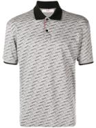 Bally Monogram Polo Shirt - Grey