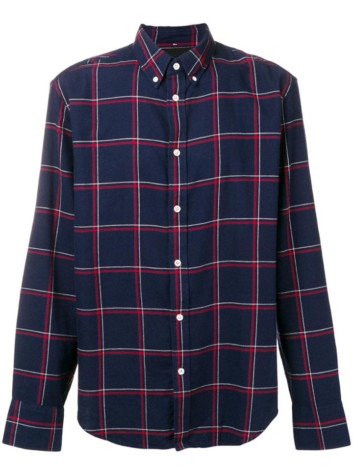 Rag & Bone Rag & Bone M285a155v Navy Red - Blue