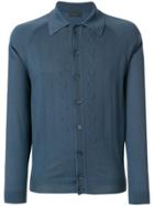 Prada Long Sleeve Buttoned Cardigan - Blue