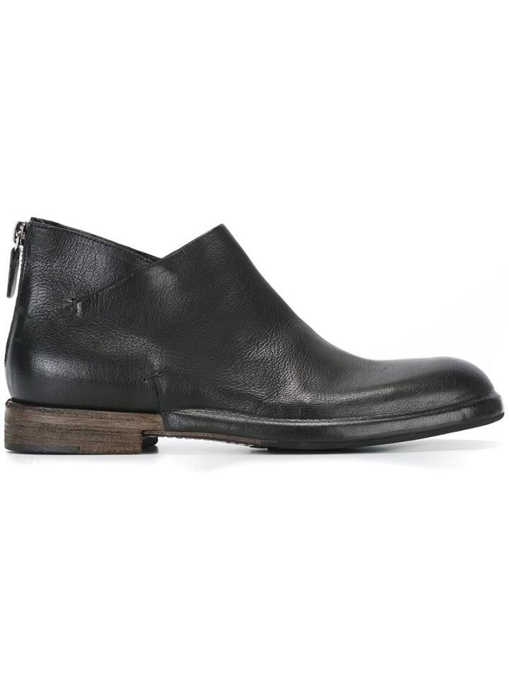 Roberto Del Carlo Rear Zip Ankle Boots