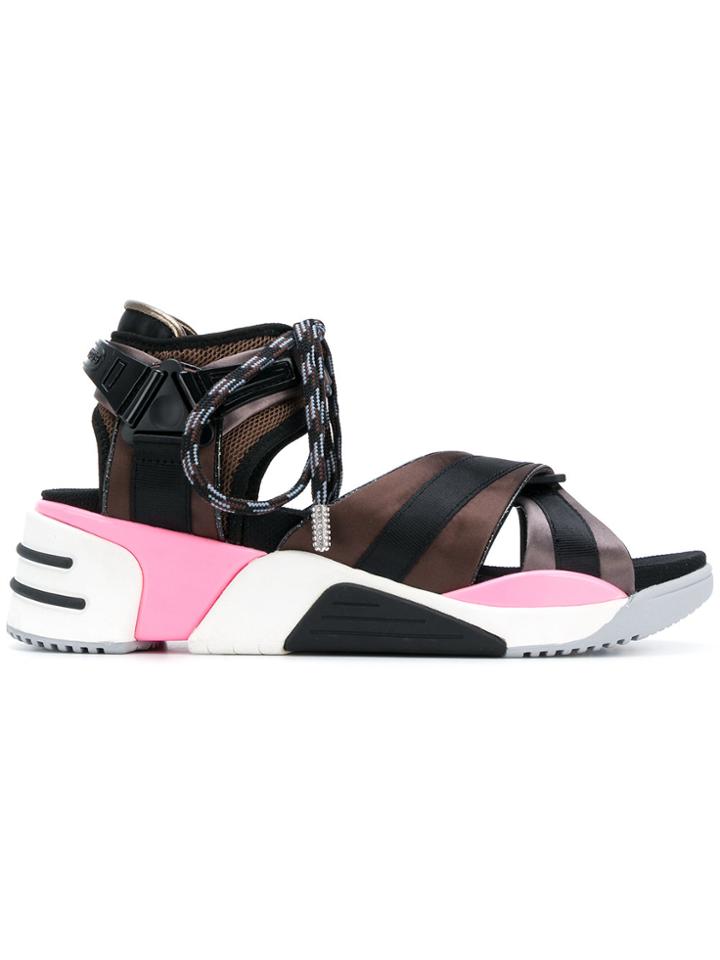 Marc Jacobs Somewhere Sports Sandals - Black
