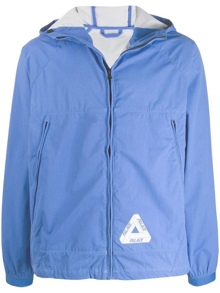 Palace Reacto Zip-up Jacket - Blue