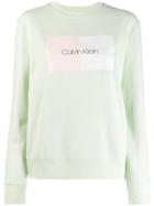 Calvin Klein Jeans Logo Printed Sweatshirt - Green