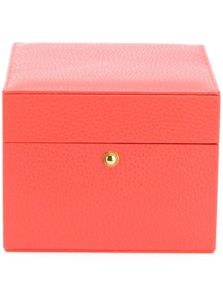 Rapport Sofia Jewellery Box In Orange.