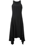 Barbara Bui Pleated Dress, Women's, Size: 40, Black, Silk