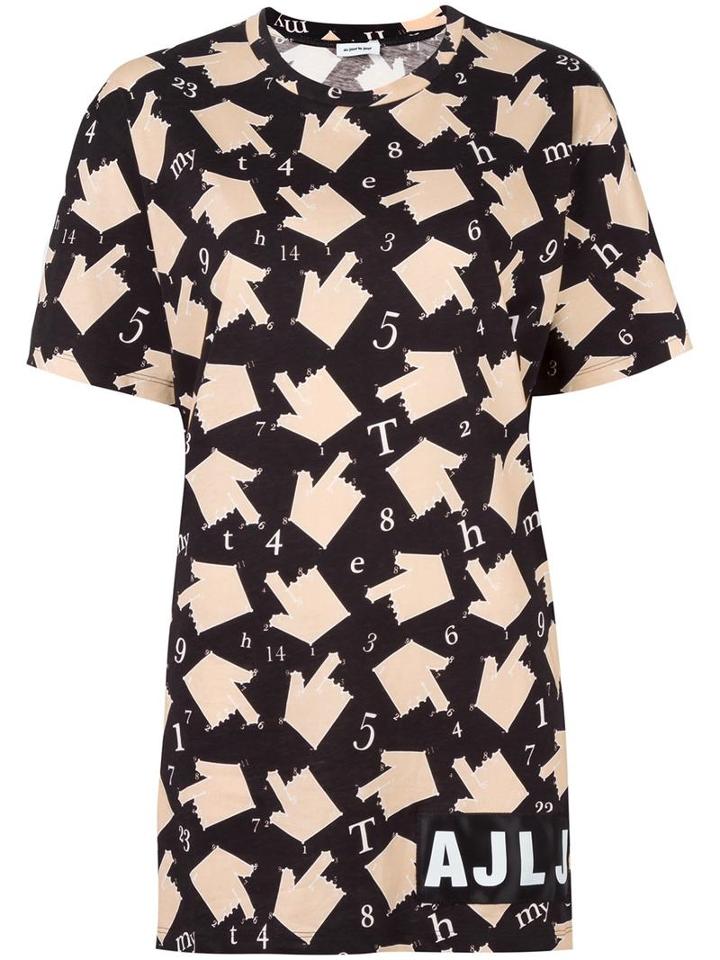 Au Jour Le Jour Oversized T-shirt, Women's, Size: 42, Black, Cotton