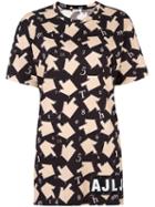 Au Jour Le Jour Oversized T-shirt, Women's, Size: 42, Black, Cotton