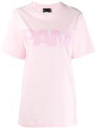 Perks And Mini Logo Print Crew Neck T-shirt - Pink