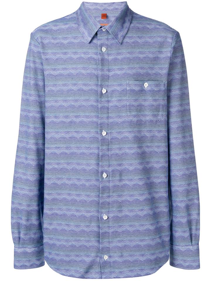 Missoni Zig-zag Print Shirt - Blue