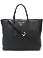 Prada Paradigm Tote - Black