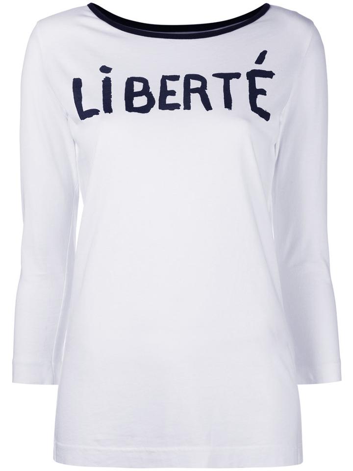 The Seafarer Liberté T-shirt, Women's, Size: Large, White, Cotton