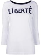 The Seafarer Liberté T-shirt, Women's, Size: Large, White, Cotton