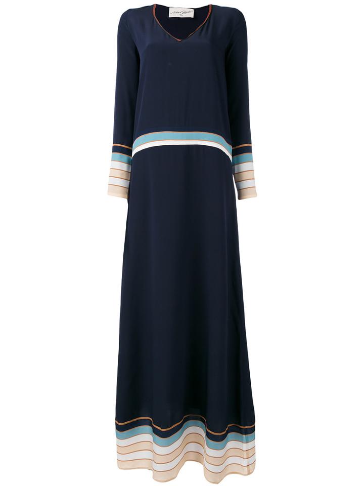 Antonia Zander - Barikleid Dress - Women - Silk - Xs, Women's, Blue, Silk