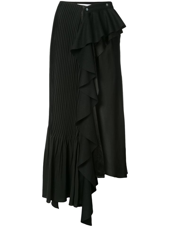Jw Anderson Asymmetric Shape Skirt - Black