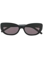 Saint Laurent Oversized 316 Sunglasses - Black
