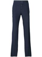 Boglioli Slim-fit Tailored Trousers - Blue