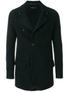 Giorgio Armani Fitted Button Up Jacket - Black