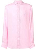 Polo Ralph Lauren Logo Long-sleeve Shirt - Pink