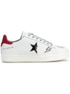 Moa Master Of Arts Appliqué Patch Sneakers - White