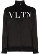 Valentino Vltn Print Track Jacket - Black