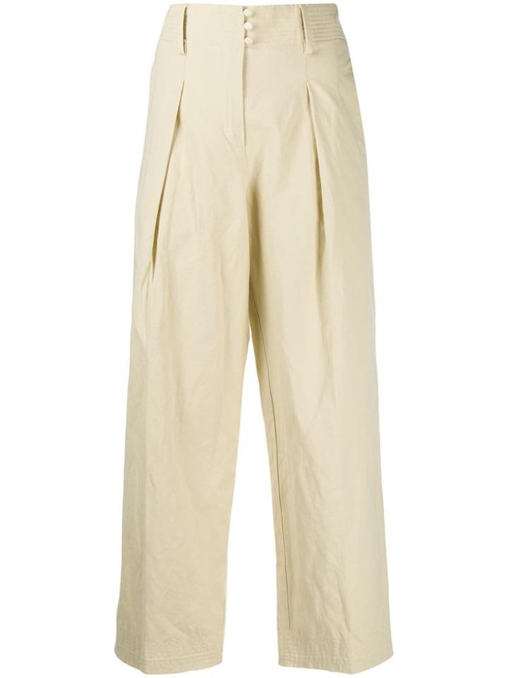 Forte Forte Avorio Trousers - Neutrals